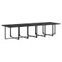 Gartenmöbel-Set, 17-teilig, aus schwarzem synthetischem Rattan. von , Gartensets - Ref: Foro24-3295057, Preis: 985,57 €, Raba...