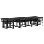 Gartenmöbel-Set, 17-teilig, aus schwarzem synthetischem Rattan. von , Gartensets - Ref: Foro24-3295057, Preis: 1,00 €, Rabatt: %