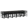 Gartenmöbel-Set, 17-teilig, aus schwarzem synthetischem Rattan. von , Gartensets - Ref: Foro24-3295057, Preis: 985,57 €, Raba...