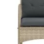 Silla mecedora de jardín con cojines ratán sintético gris claro de , Sillas de jardín - Ref: Foro24-369023, Precio: 97,91 €, ...