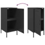 Cold-rolled black steel sideboard 2 pieces 36x39x79 cm by , Sideboards - Ref: Foro24-843013, Price: 121,88 €, Discount: %