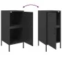 Cold-rolled black steel sideboard 2 pieces 36x39x79 cm by , Sideboards - Ref: Foro24-843013, Price: 120,56 €, Discount: %