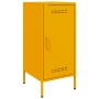 Aparador de acero laminado en frío amarillo mostaza 36x39x79 cm de , Aparadores - Ref: Foro24-843018, Precio: 76,02 €, Descue...