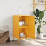 Aparador de acero laminado en frío amarillo mostaza 36x39x79 cm de , Aparadores - Ref: Foro24-843018, Precio: 76,02 €, Descue...