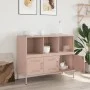 Kaltgewalzter rosa Stahlschrank 100,5x39x79 cm von , Sideboards - Ref: Foro24-843091, Preis: 155,23 €, Rabatt: %