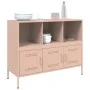 Cold-rolled steel sideboard in pink, 100.5x39x79 cm by , Sideboards - Ref: Foro24-843091, Price: 155,23 €, Discount: %