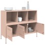 Kaltgewalzter rosa Stahlschrank 100,5x39x79 cm von , Sideboards - Ref: Foro24-843091, Preis: 157,37 €, Rabatt: %