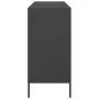 Cold-rolled black steel sideboard 100.5x39x79 cm by , Sideboards - Ref: Foro24-843024, Price: 182,82 €, Discount: %