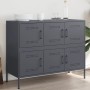 Kaltgewalzter Stahlschrank in Anthrazitgrau 100,5x39x79 cm von , Sideboards - Ref: Foro24-843098, Preis: 178,46 €, Rabatt: %