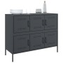 Kaltgewalzter Stahlschrank in Anthrazitgrau 100,5x39x79 cm von , Sideboards - Ref: Foro24-843098, Preis: 178,46 €, Rabatt: %