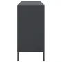 Cold-rolled anthracite gray laminated steel sideboard 100.5x39x79 cm by , Sideboards - Ref: Foro24-843098, Price: 168,92 €, D...