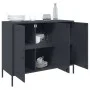 Cold-rolled anthracite gray laminated steel sideboard 100.5x39x79 cm by , Sideboards - Ref: Foro24-843026, Price: 197,71 €, D...