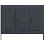 Cold-rolled anthracite gray laminated steel sideboard 100.5x39x79 cm by , Sideboards - Ref: Foro24-843026, Price: 197,71 €, D...