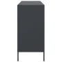 Cold-rolled anthracite gray laminated steel sideboard 100.5x39x79 cm by , Sideboards - Ref: Foro24-843026, Price: 197,71 €, D...