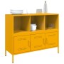 Cold-rolled steel sideboard in yellow, 100.5x39x79 cm by , Sideboards - Ref: Foro24-843093, Price: 119,91 €, Discount: %