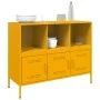 Cold-rolled steel sideboard in yellow, 100.5x39x79 cm by , Sideboards - Ref: Foro24-843093, Price: 153,15 €, Discount: %
