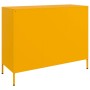 Cold-rolled steel sideboard in yellow, 100.5x39x79 cm by , Sideboards - Ref: Foro24-843093, Price: 119,91 €, Discount: %