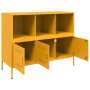 Cold-rolled steel sideboard in yellow, 100.5x39x79 cm by , Sideboards - Ref: Foro24-843093, Price: 119,91 €, Discount: %