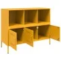 Cold-rolled steel sideboard in yellow, 100.5x39x79 cm by , Sideboards - Ref: Foro24-843093, Price: 153,15 €, Discount: %