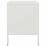 Nachttisch aus kaltgewalztem Stahl in Weiß 36x39x50,5 cm von , Nachttische - Ref: Foro24-843064, Preis: 61,66 €, Rabatt: %
