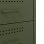 Mesitas de noche 2 uds acero laminado verde oliva 36x39x68 cm de , Mesitas de noche - Ref: Foro24-843087, Precio: 169,75 €, D...