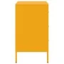 Bedside tables 2 units yellow laminated steel 36x39x68 cm by , Nightstands - Ref: Foro24-843085, Price: 167,90 €, Discount: %