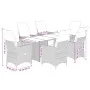Garden table and chairs set 7 pieces with beige PE rattan cushions by , Garden sets - Ref: Foro24-3276943, Price: 943,04 €, D...
