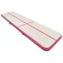 Inflatable gymnastics mat with pink PVC pump 800x100x15 cm by vidaXL, Pilates and yoga mats - Ref: Foro24-92673, Price: 333,0...