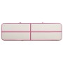 Aufblasbare Gymnastikmatte mit rosa PVC-Pumpe 800x100x15 cm von vidaXL, Pilates und Yogamatten - Ref: Foro24-92673, Preis: 34...