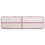 Inflatable gymnastics mat with pink PVC pump 800x100x15 cm by vidaXL, Pilates and yoga mats - Ref: Foro24-92673, Price: 333,0...