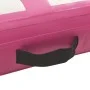 Inflatable gymnastics mat with pink PVC pump 800x100x15 cm by vidaXL, Pilates and yoga mats - Ref: Foro24-92673, Price: 333,0...