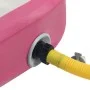 Inflatable gymnastics mat with pink PVC pump 800x100x15 cm by vidaXL, Pilates and yoga mats - Ref: Foro24-92673, Price: 333,0...