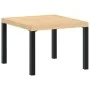 Gartenbankkissen 4-teilig, Stahl mit schwarzer Pulverbeschichtung. von , Gartensets - Ref: Foro24-3283640, Preis: 298,16 €, R...