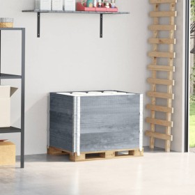 Pallet necklaces 3 units solid gray pine wood 80x60 cm by , Loading platforms and pallets - Ref: Foro24-3295364, Price: 79,92...