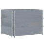 Pallet necklaces 3 units solid gray pine wood 80x60 cm by , Loading platforms and pallets - Ref: Foro24-3295364, Price: 79,92...
