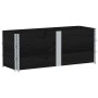 Pallet necklaces 3 units solid black pine wood 150x50 cm by , Loading platforms and pallets - Ref: Foro24-3295379, Price: 131...