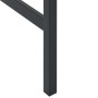 High table and garden stools set 5 pieces black steel by , Garden sets - Ref: Foro24-3283751, Price: 343,53 €, Discount: %