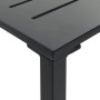 High table and garden stools set 5 pieces black steel by , Garden sets - Ref: Foro24-3283751, Price: 343,53 €, Discount: %
