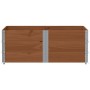 Collares de palets 3 uds madera maciza pino marrón 150x100 cm de , Plataformas de carga y palés - Ref: Foro24-3295385, Precio...