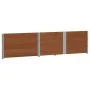 Pallet necklaces 3 units solid pine wood brown 150x100 cm by , Loading platforms and pallets - Ref: Foro24-3295385, Price: 15...