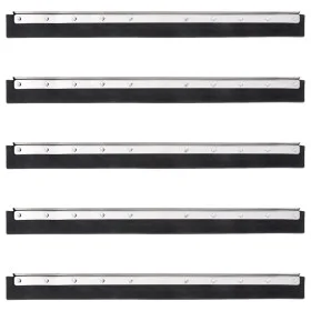 Rubber floor squeegee head 5 units 75x2x5 cm by , Home cleaning products - Ref: Foro24-4008383, Price: 36,06 €, Discount: %