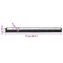 Gummibesenkopf für Boden 5 Stück 75x2x5 cm von , Reinigungsprodukte für den Haushalt - Ref: Foro24-4008383, Preis: 36,66 €, R...