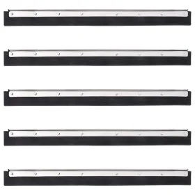 Rubber floor squeegee head 5 units 60.5x2x5 cm by , Home cleaning products - Ref: Foro24-4008381, Price: 30,59 €, Discount: %