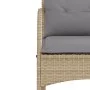 Garden rocking chair with beige synthetic rattan cushions by , Garden chairs - Ref: Foro24-369021, Price: 99,26 €, Discount: %