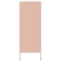 Cold-rolled steel sideboard in pink, 68x39x101.5 cm by , Sideboards - Ref: Foro24-843109, Price: 177,94 €, Discount: %