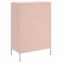 Cold-rolled steel sideboard in pink, 68x39x101.5 cm by , Sideboards - Ref: Foro24-843109, Price: 177,94 €, Discount: %