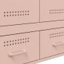 Cold-rolled steel sideboard in pink, 68x39x101.5 cm by , Sideboards - Ref: Foro24-843109, Price: 177,94 €, Discount: %