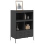 Cold-rolled black steel sideboard 68x39x101.5 cm by , Sideboards - Ref: Foro24-843102, Price: 146,69 €, Discount: %