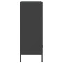 Kaltgewalzter schwarzer Stahlschrank 68x39x101,5 cm von , Sideboards - Ref: Foro24-843102, Preis: 146,60 €, Rabatt: %