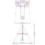 Outdoor swing set with one swing by , Swings and play structures - Ref: Foro24-3283578, Price: 113,14 €, Discount: %